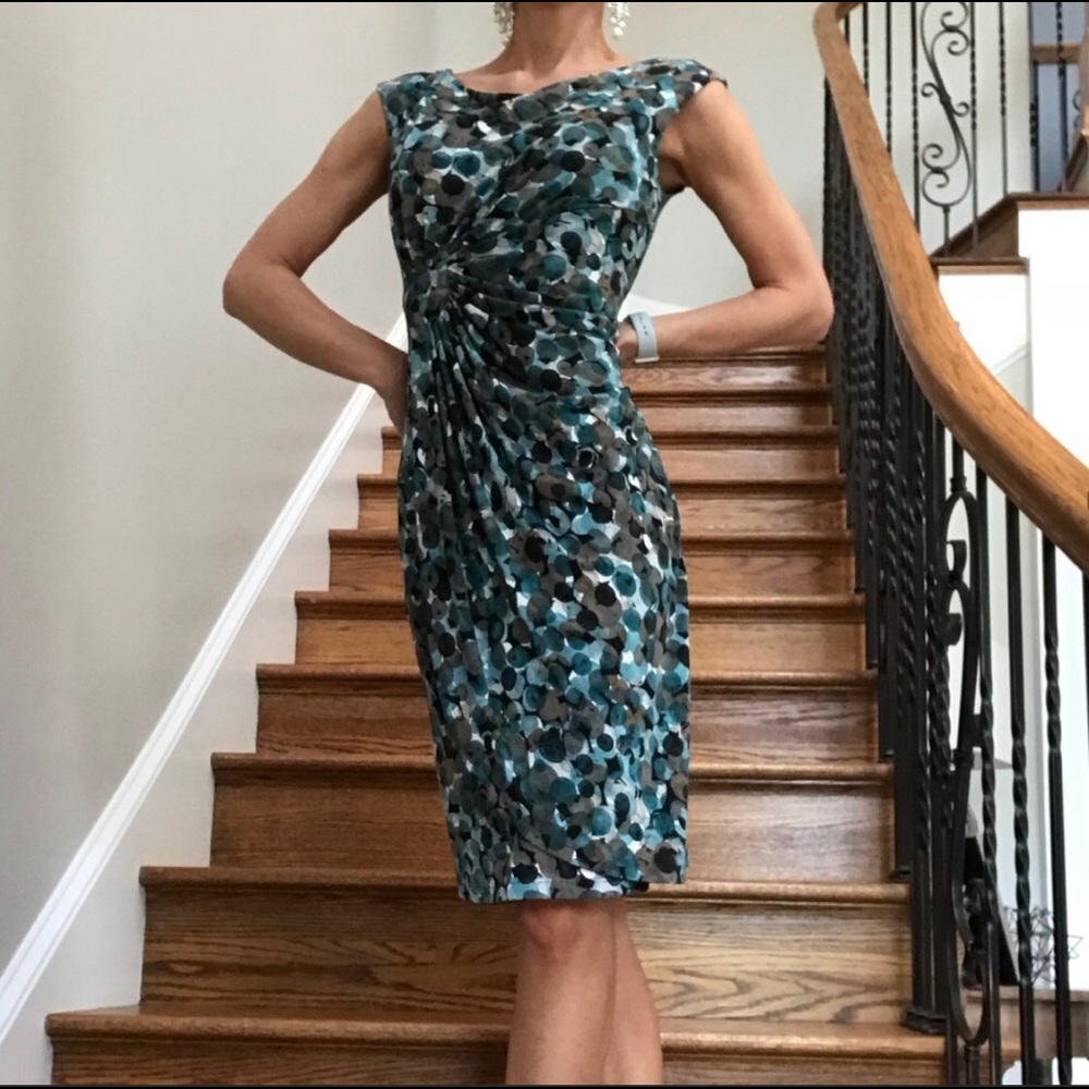 Connected Sleeveless Wrap Dress